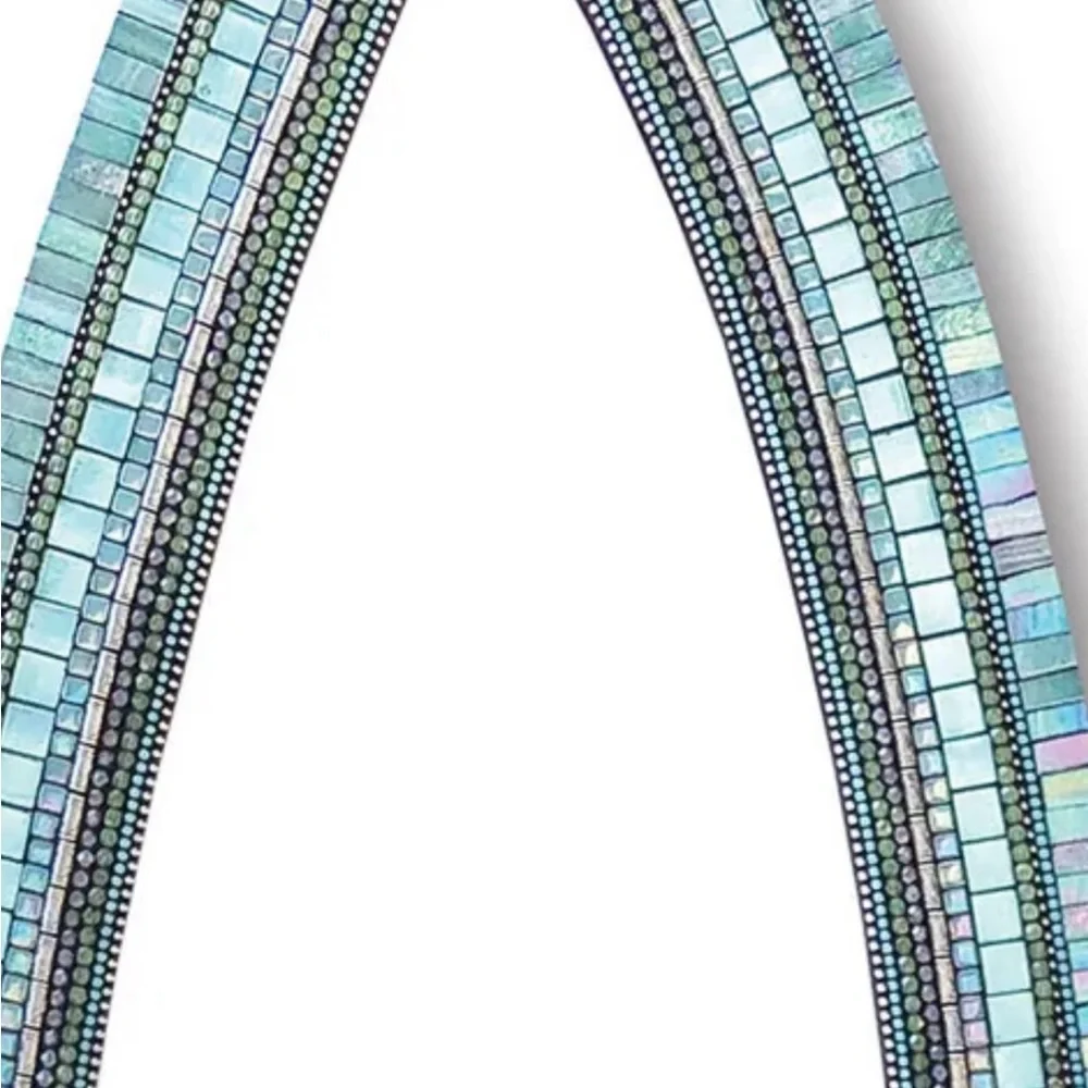 Elegant Mosaic Wall Mirror